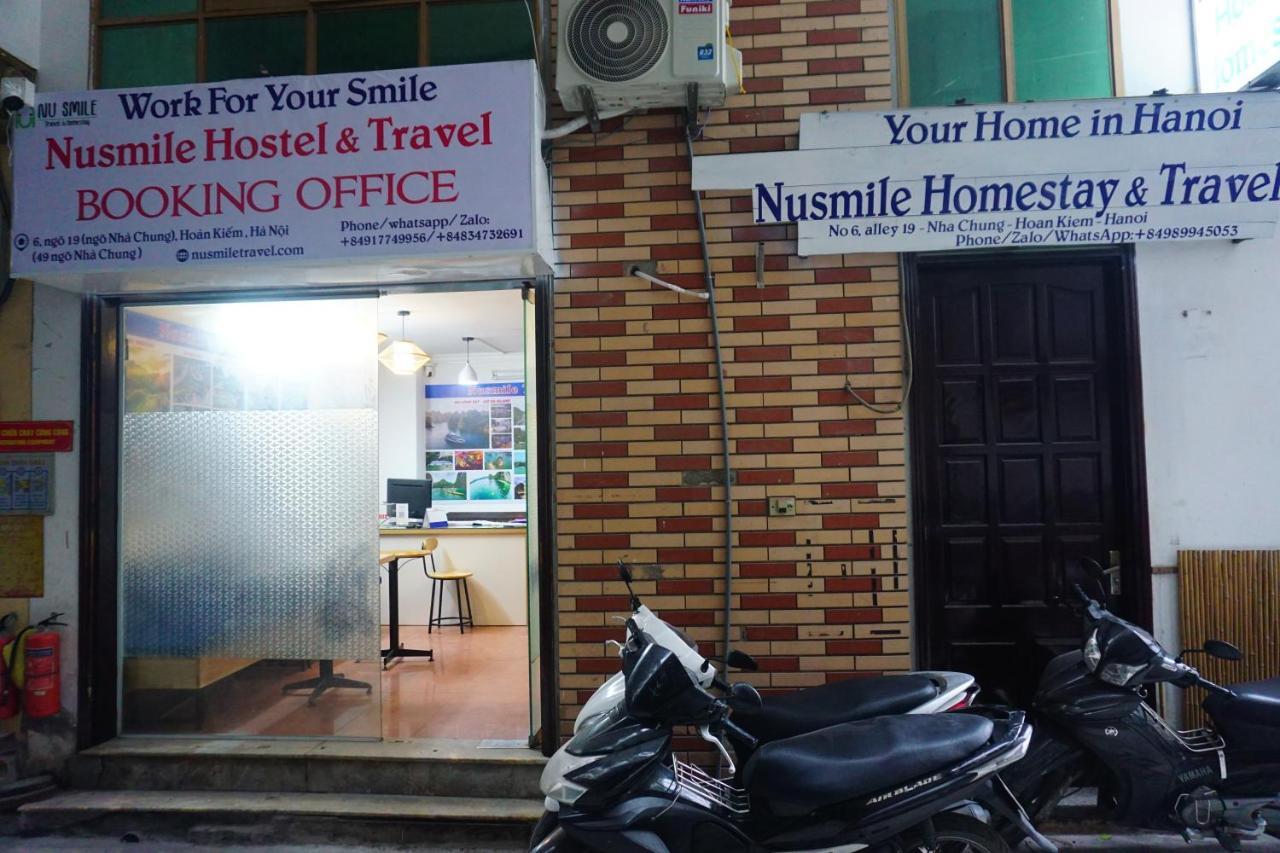Nusmile'S Hostel And Travel هانوي المظهر الخارجي الصورة
